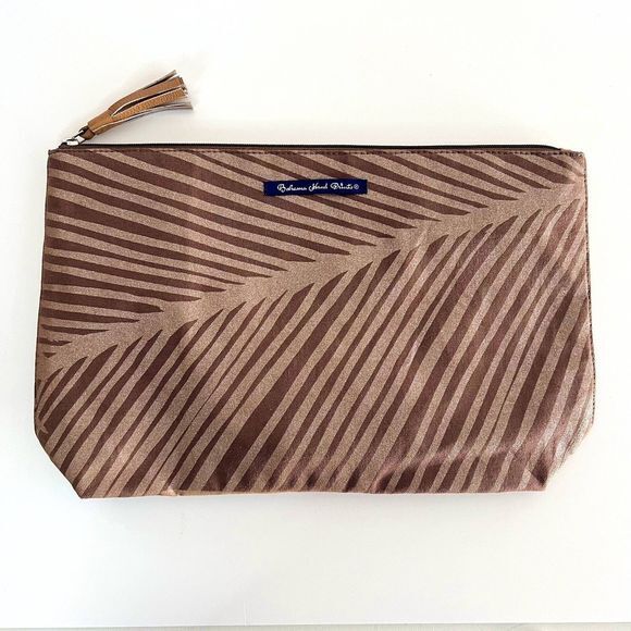 Bahama Hand Prints Set Clutch and Coin Purse-Retired and Rare! - Picture 2 of 13